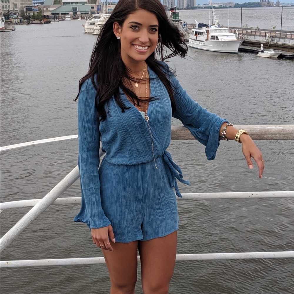 Blue Romper